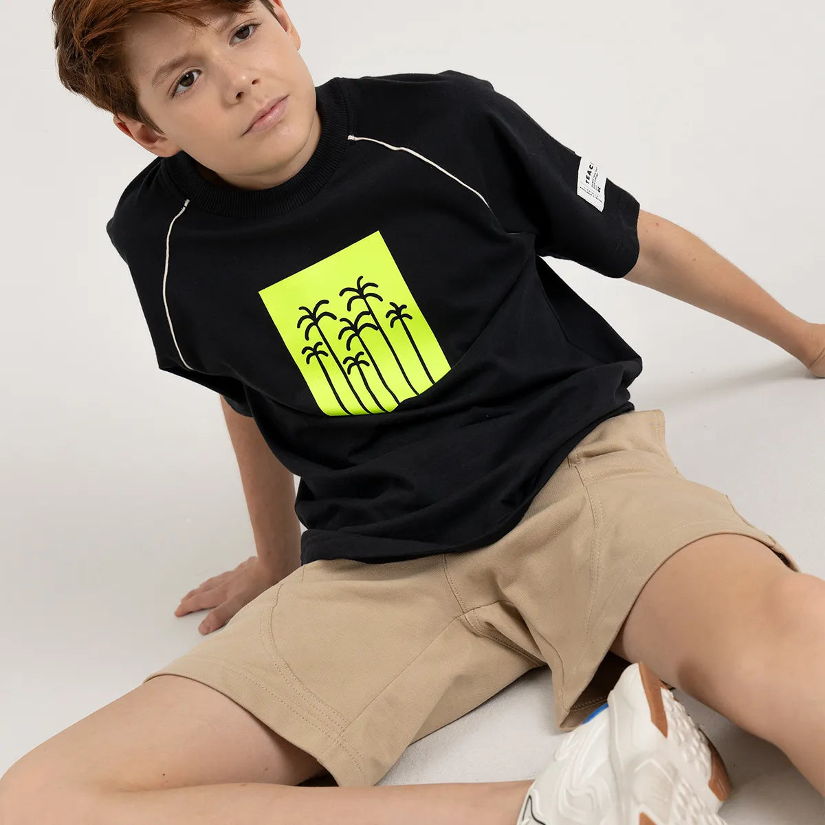 Conjunto para niño de camiseta + bermuda