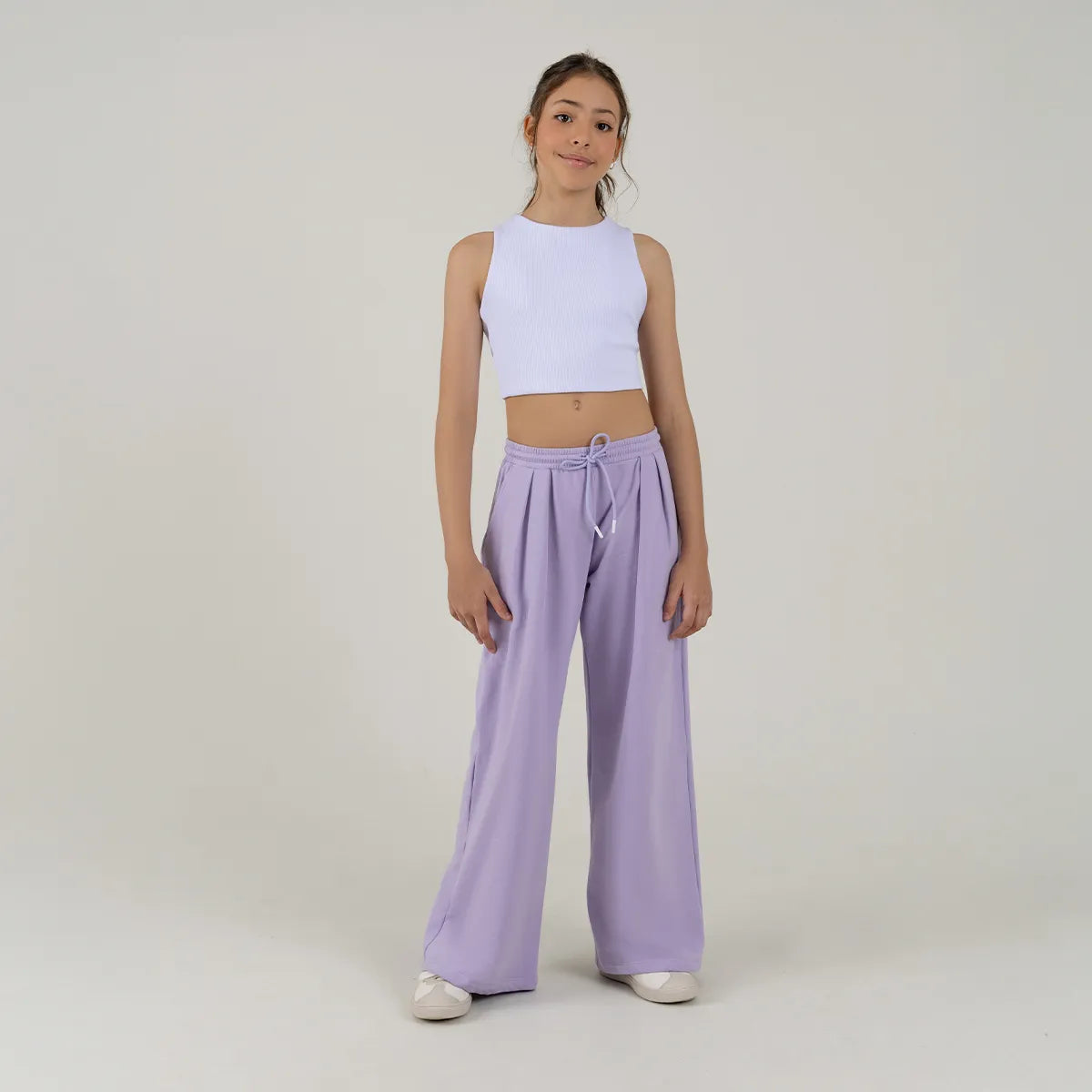 Camisa croptop para niña
