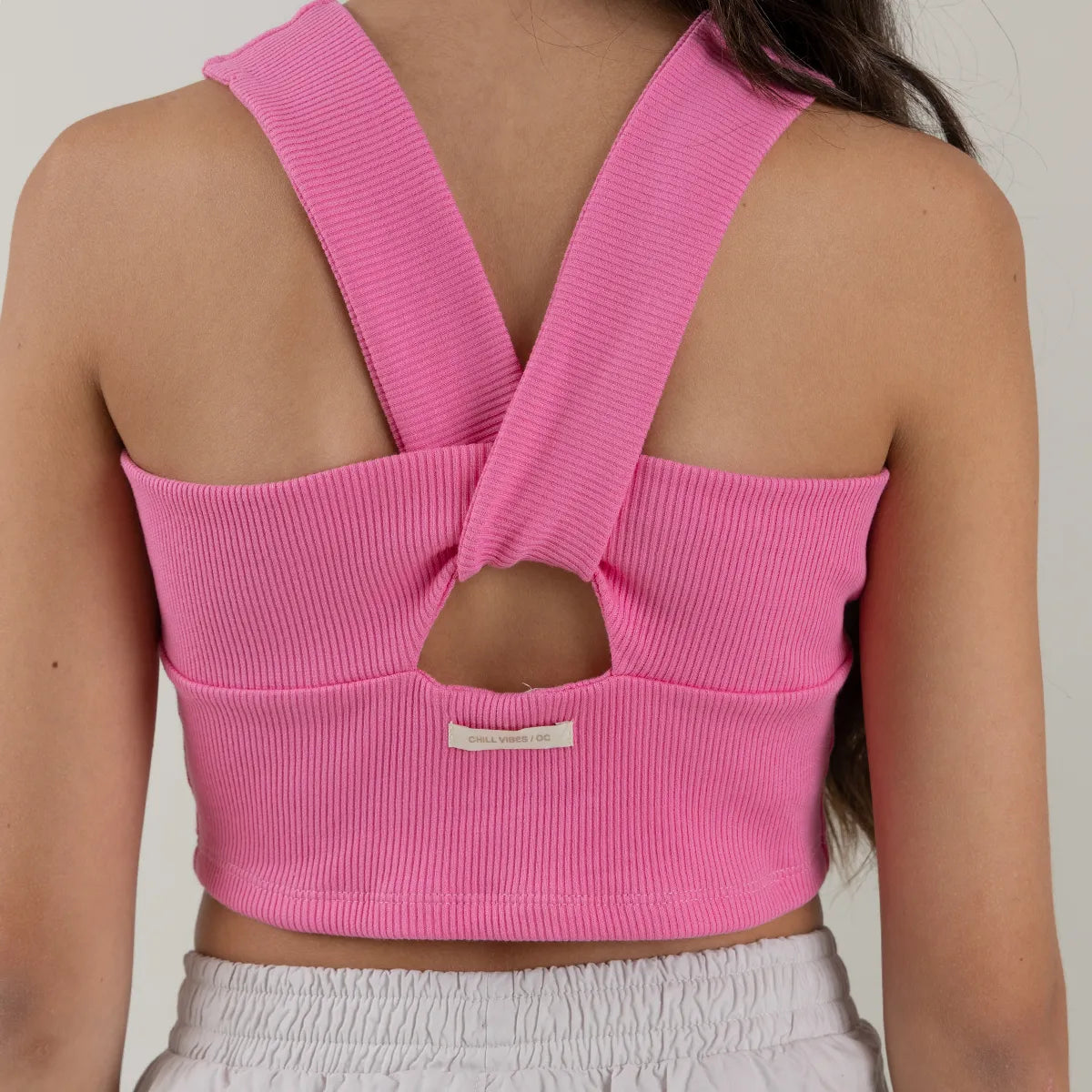 Camisa croptop para niña