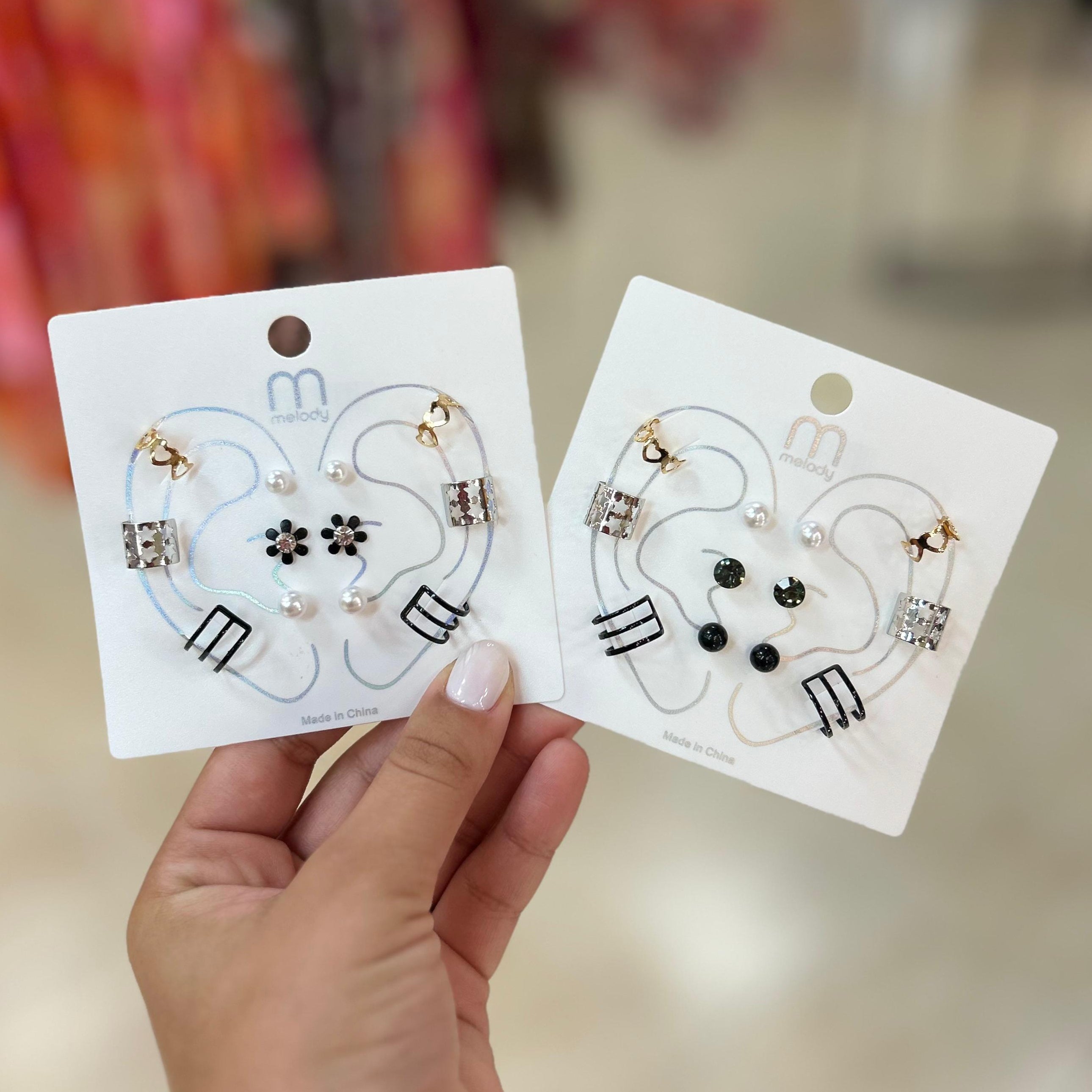 Set De Earcuffs Y Pantallas