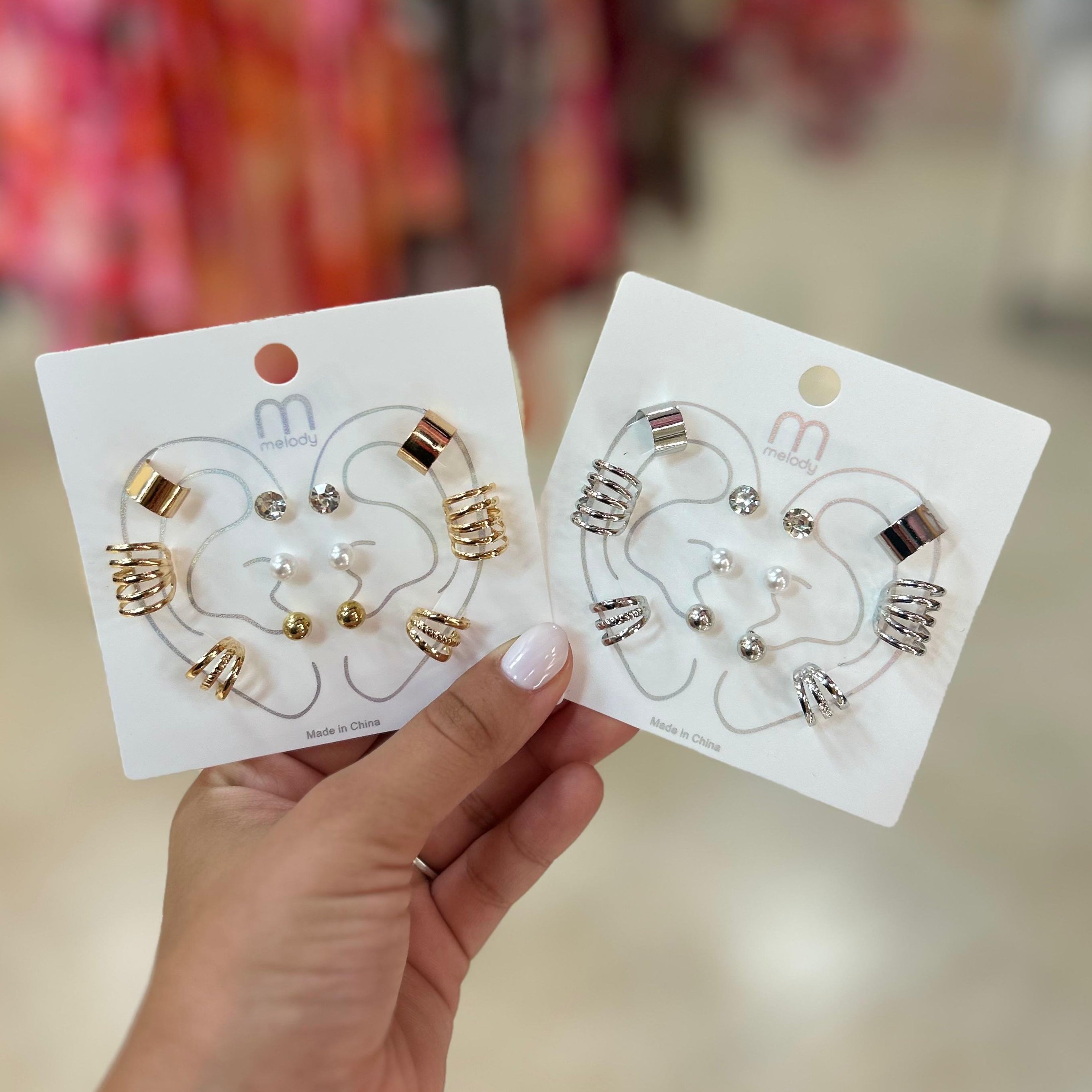Set De Earcuffs Y Pantallas