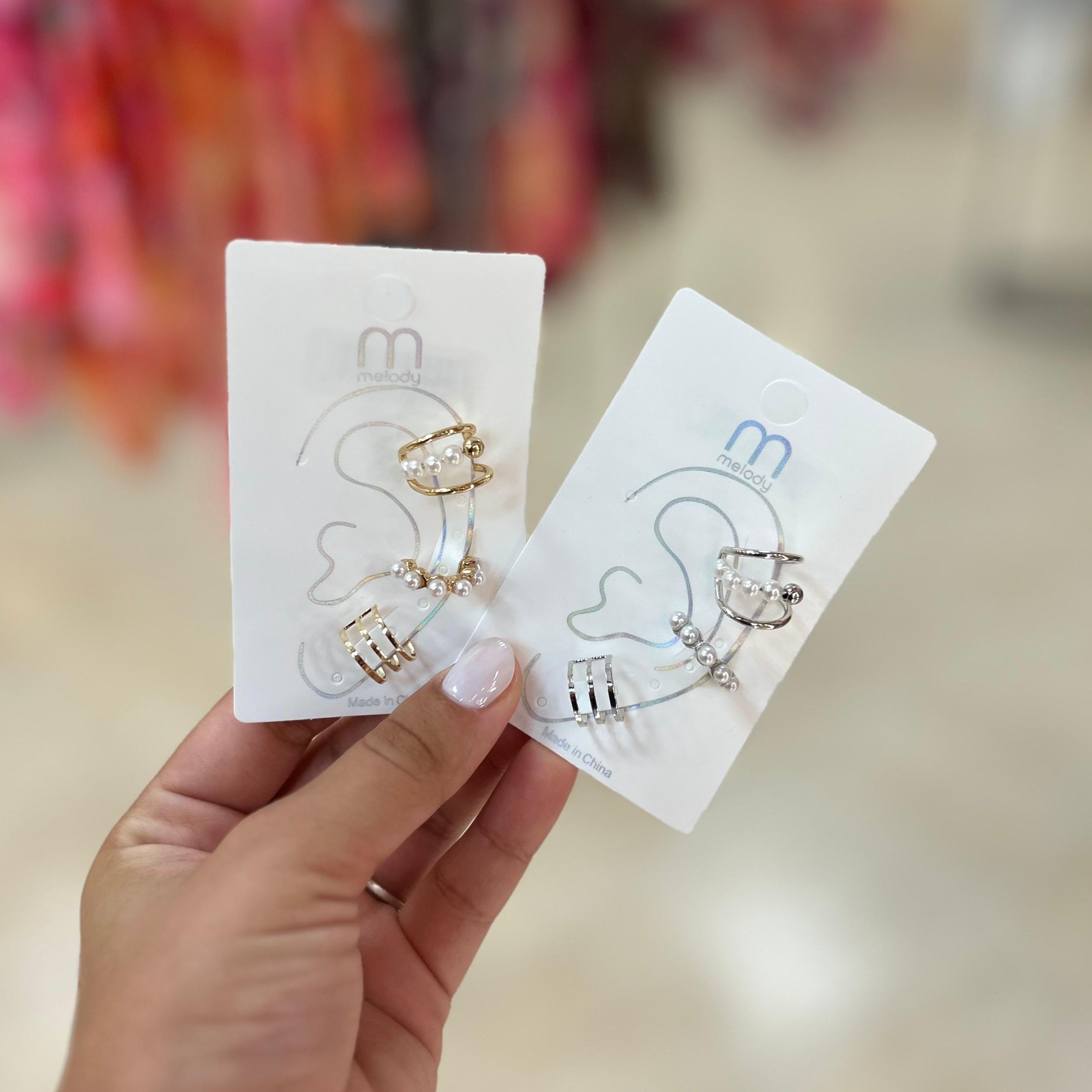 Set De 3 Earcuffs