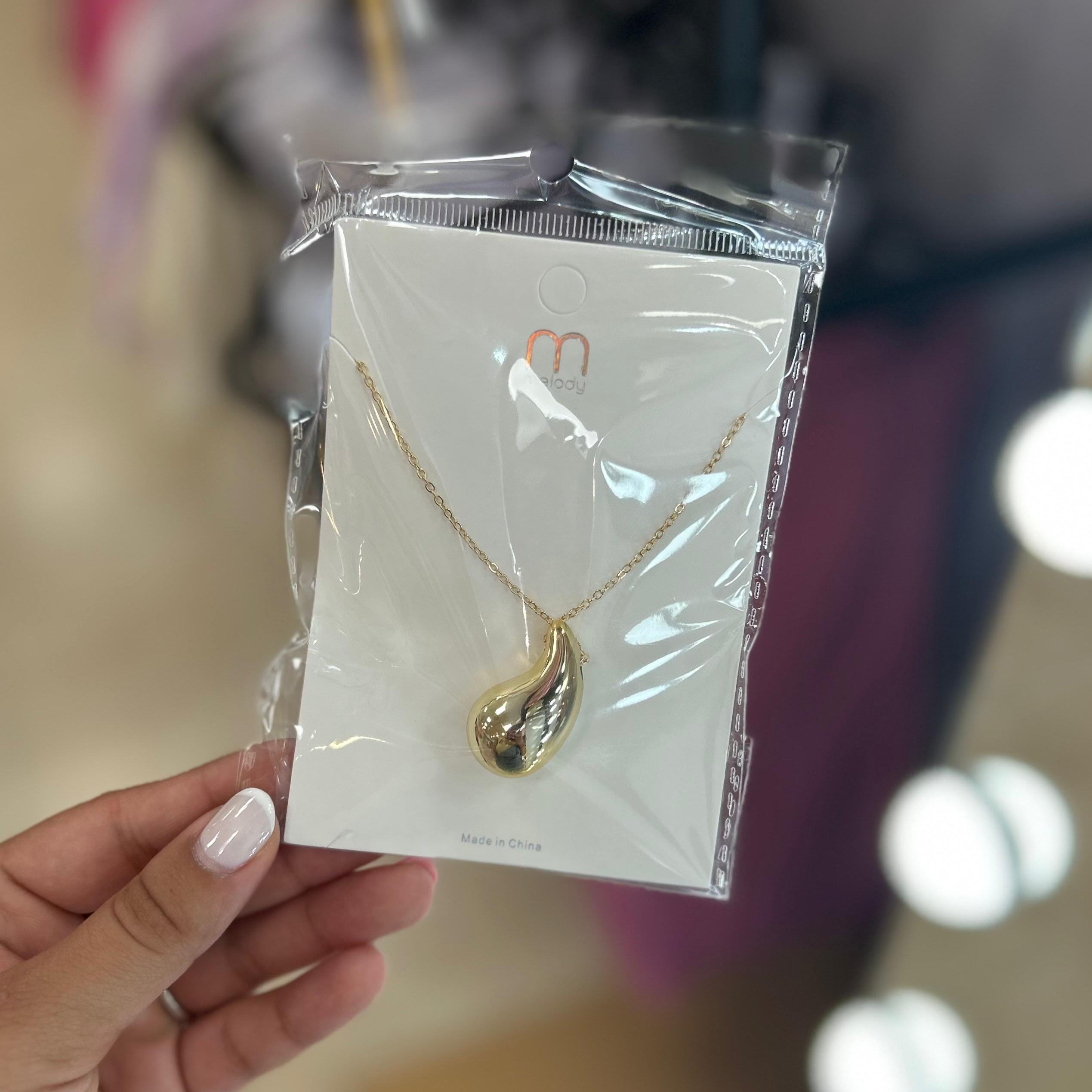 Collar De Gota Para Niña