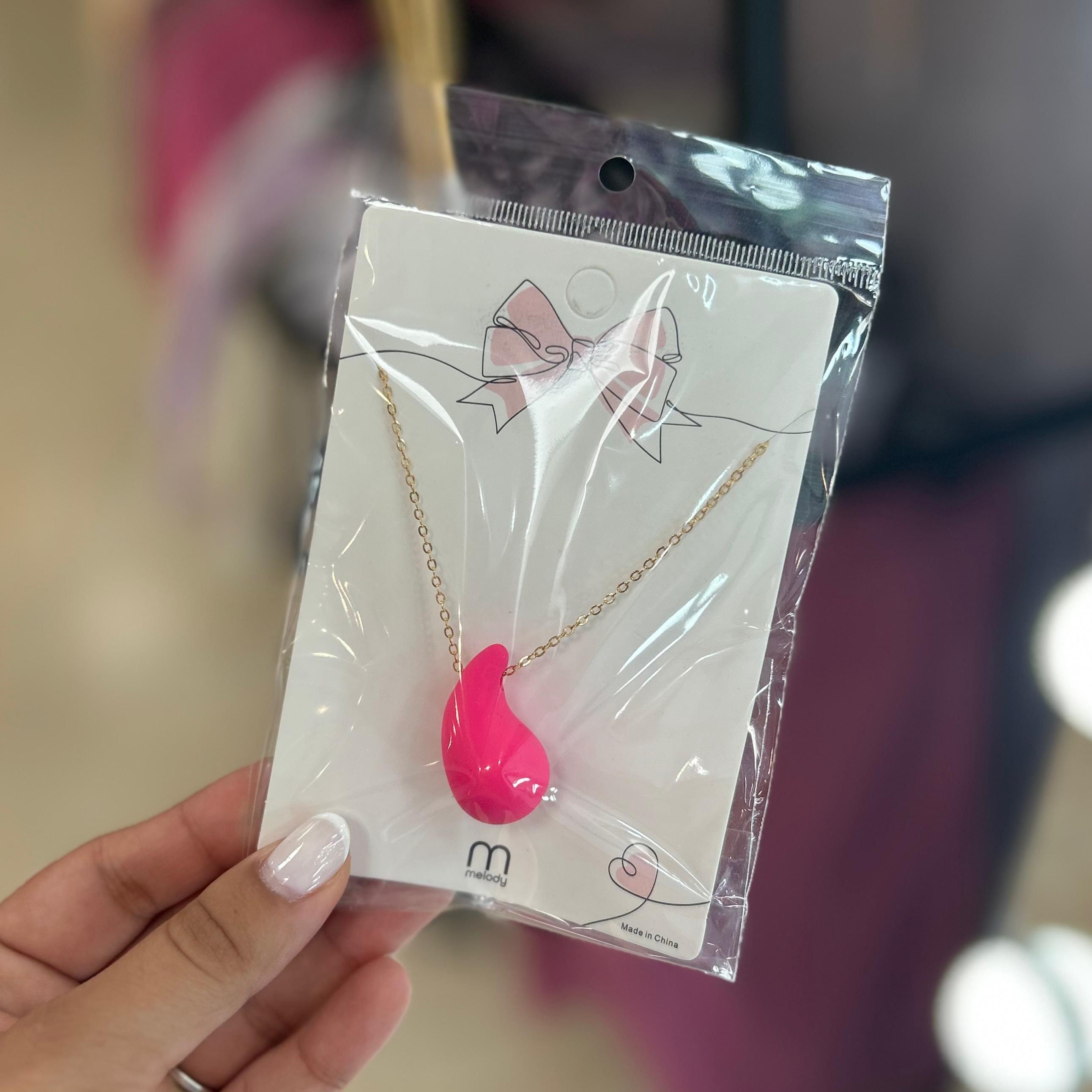 Collar De Gota Para Niña