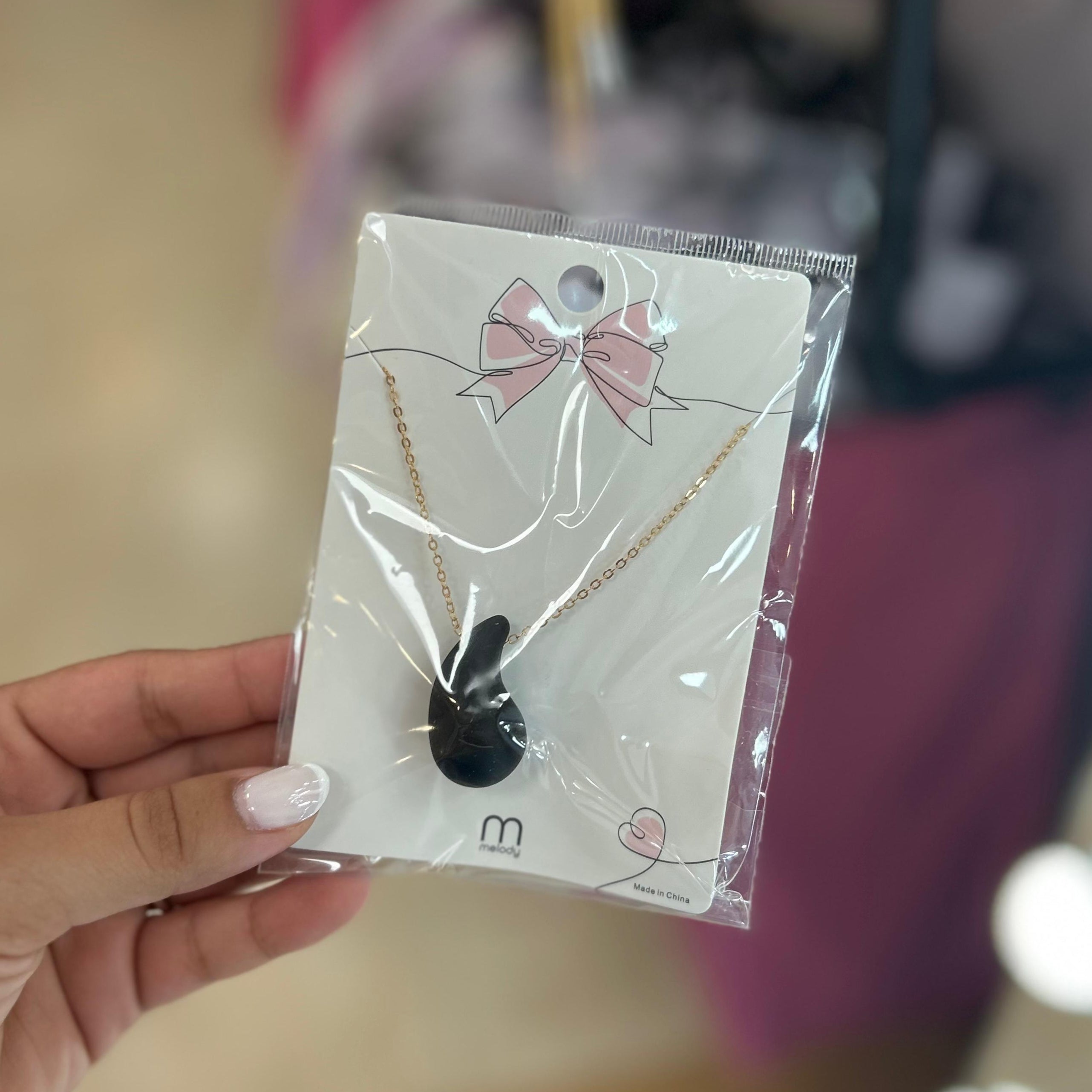 Collar De Gota Para Niña