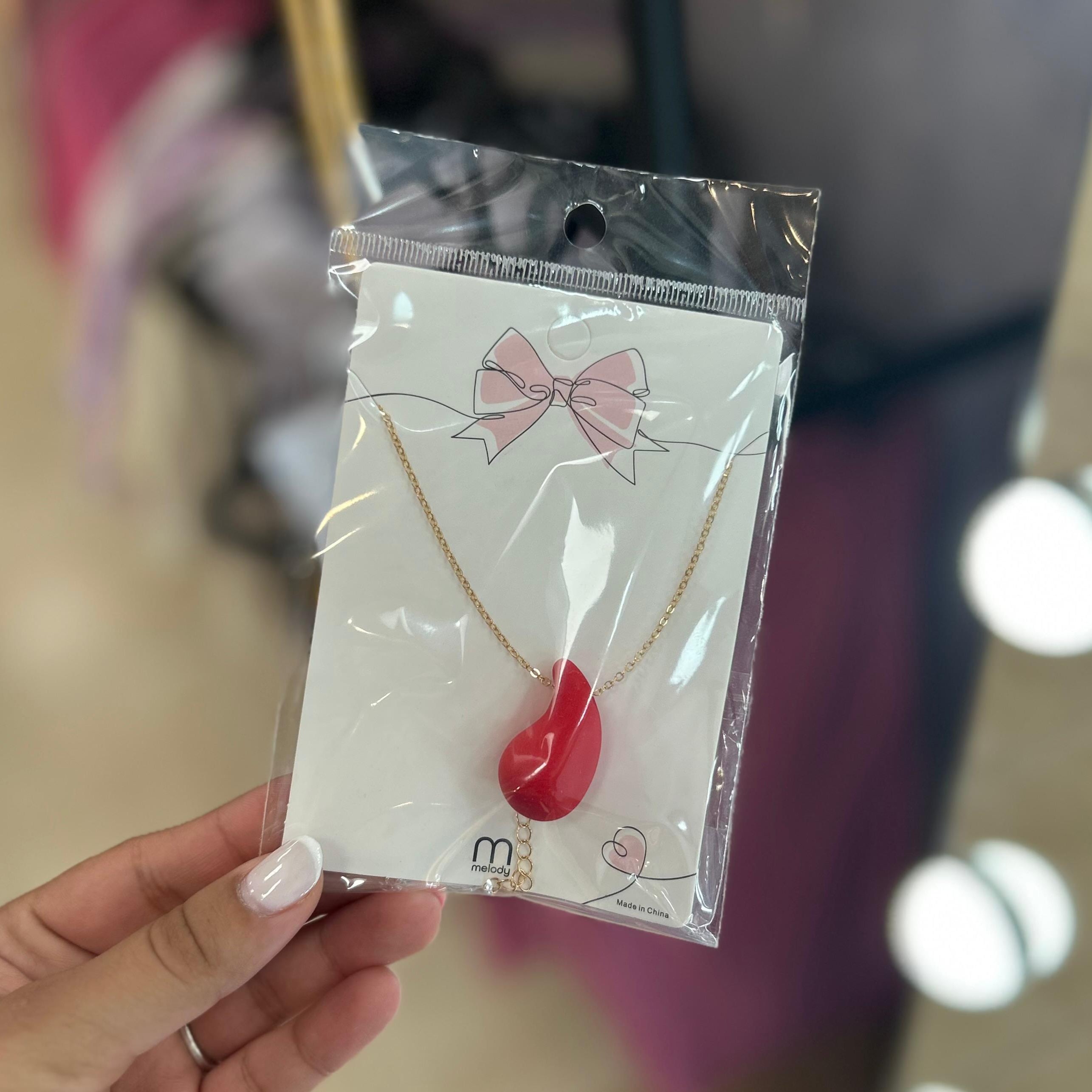 Collar De Gota Para Niña