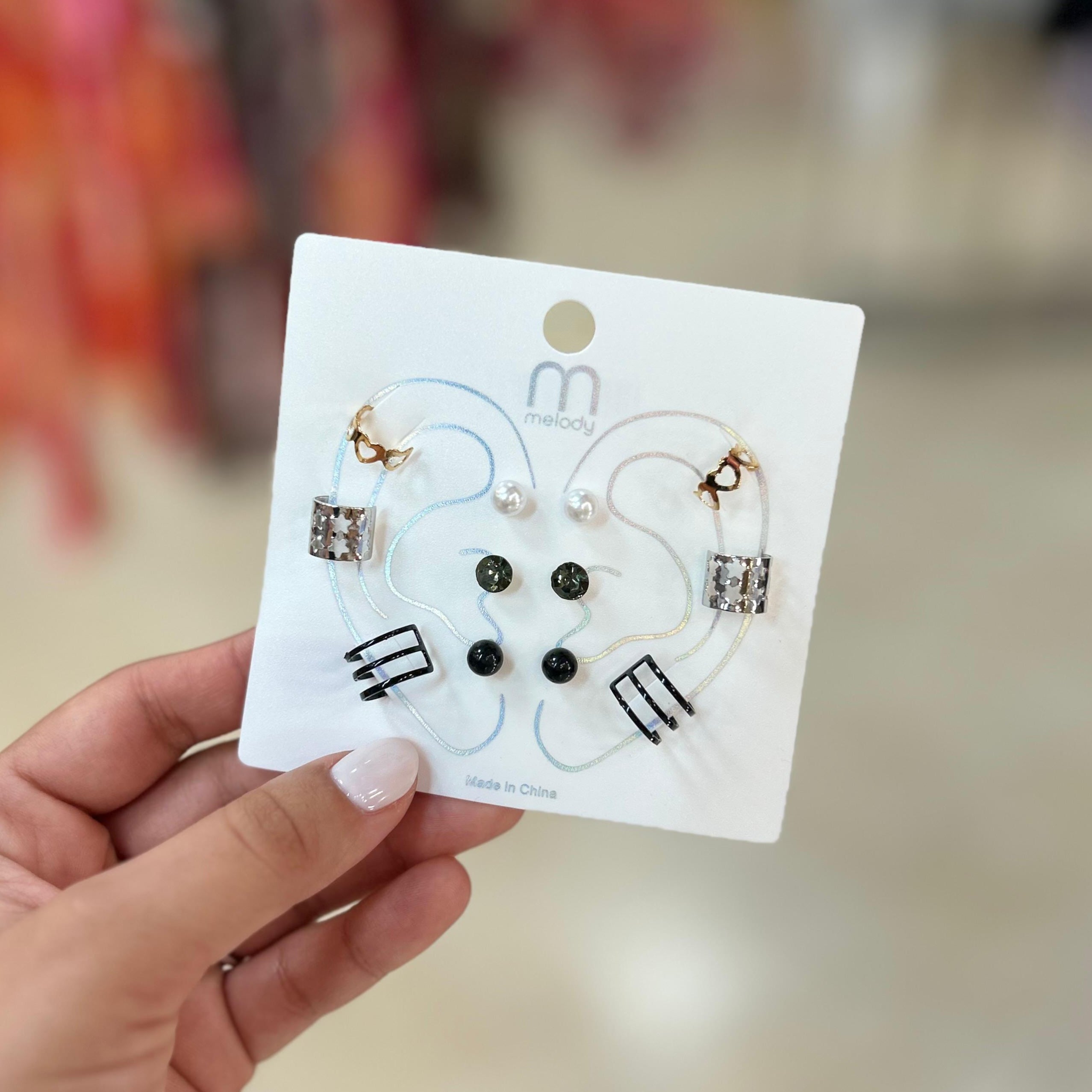 Set De Earcuffs Y Pantallas