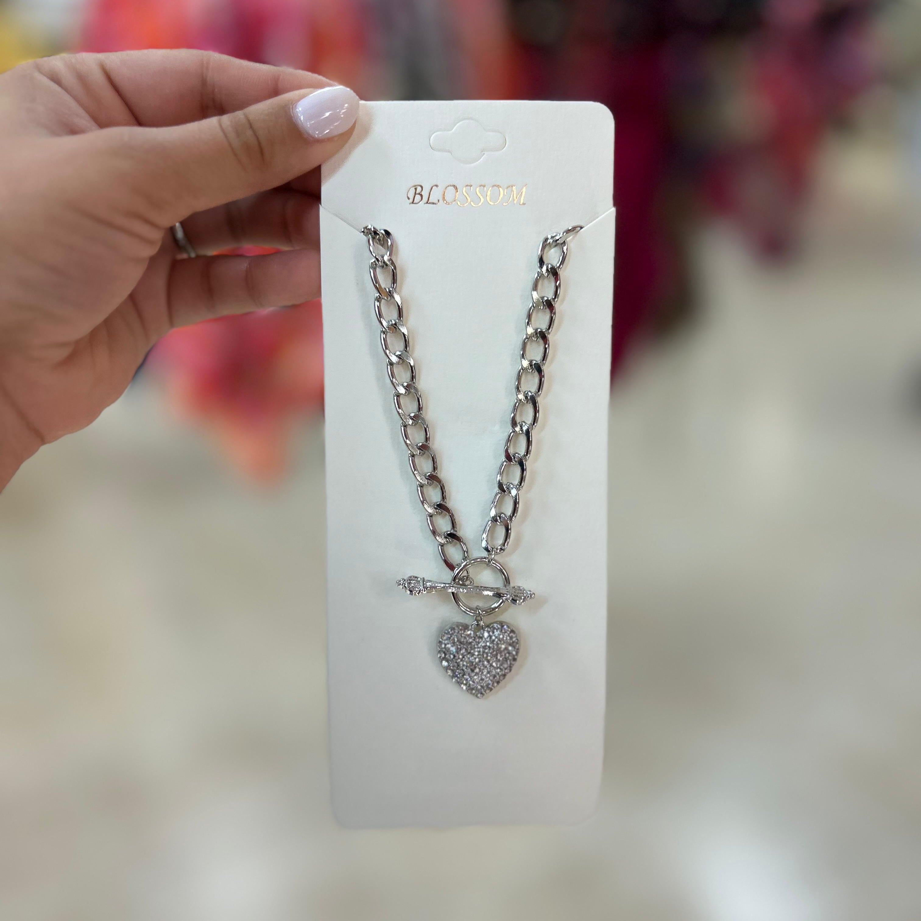 Collar Con Pendant De Corazón