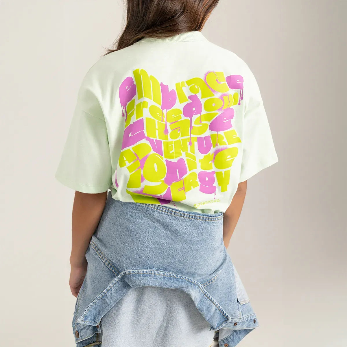 Camiseta manga corta para niña